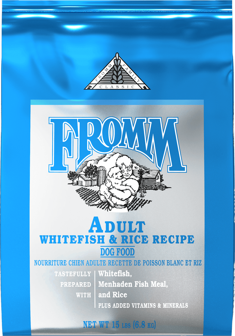 Fromm Classic - Chien Poisson Blanc et Riz - Nourriture Sèche pour Chiens