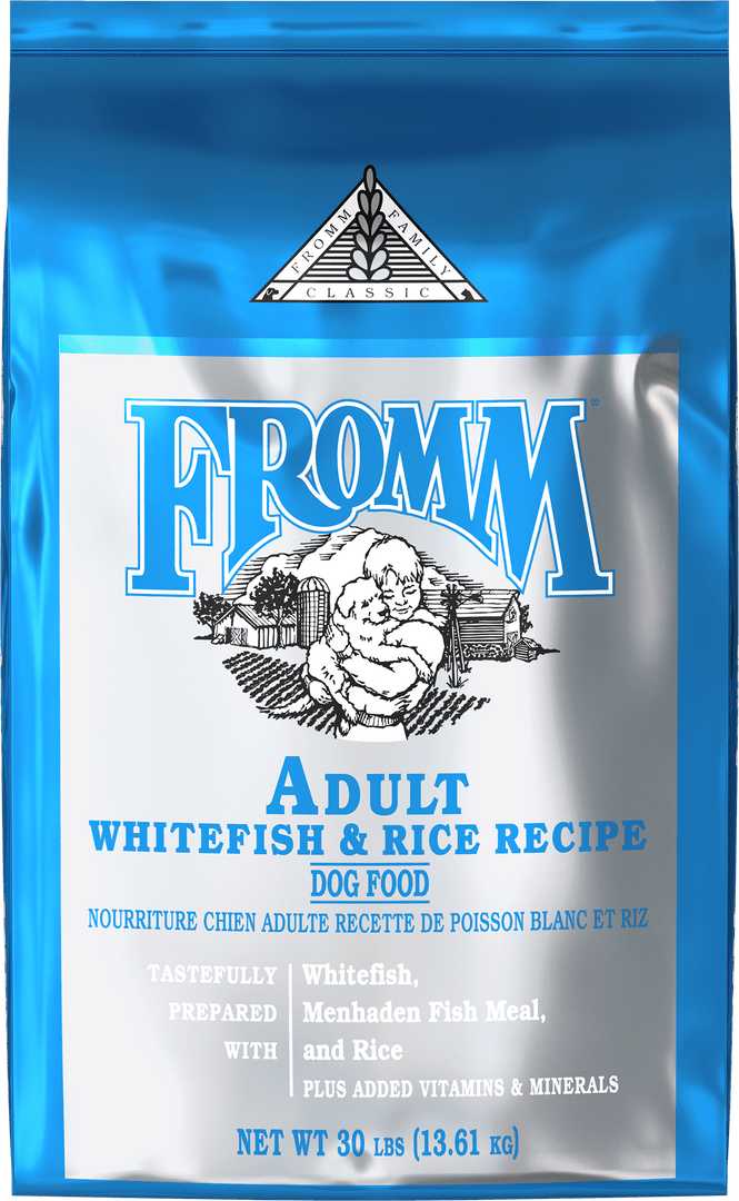 Fromm Classic - Chien Poisson Blanc et Riz - Nourriture Sèche pour Chiens