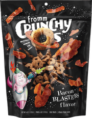 Fromm Crunchy O's - Banana Kablammas - Gâteries Croquantes Multigrains pour Chiens