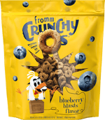 Voir l’image dans la galerie, Fromm Crunchy O's - Blueberry Blasts - Gâteries Croquantes Sans Grains pour Chiens