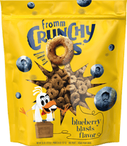 Fromm Crunchy O's - Blueberry Blasts - Gâteries Croquantes Sans Grains pour Chiens