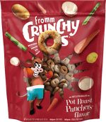 Voir l’image dans la galerie, Fromm Crunchy O's - Pot Roast Punchers - Gâteries Croquantes Multigrains pour Chiens
