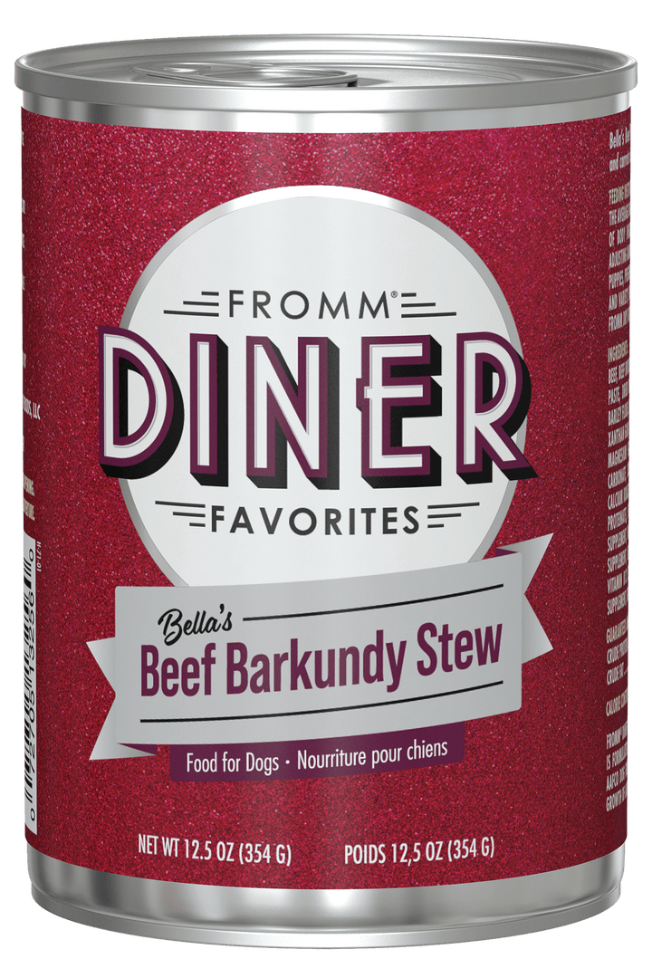 Fromm Diner Favorites - Chien Ragoût de Boeuf et Brocoli - Nourriture Humide pour Chiens