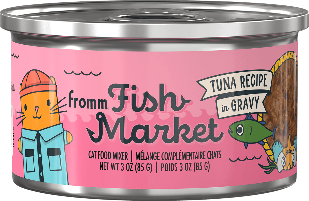 Fromm Fish Market - Chat Thon en Sauce - Garniture pour Nourriture pour Chats