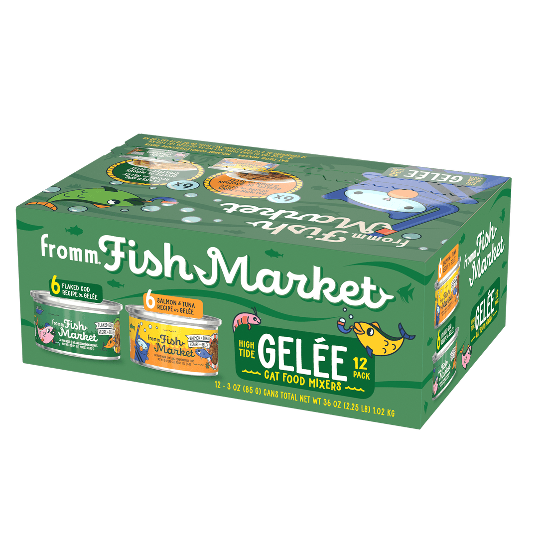 Fromm Fish Market - Chat High Tide en Gelée - Garniture pour Nourriture pour Chats