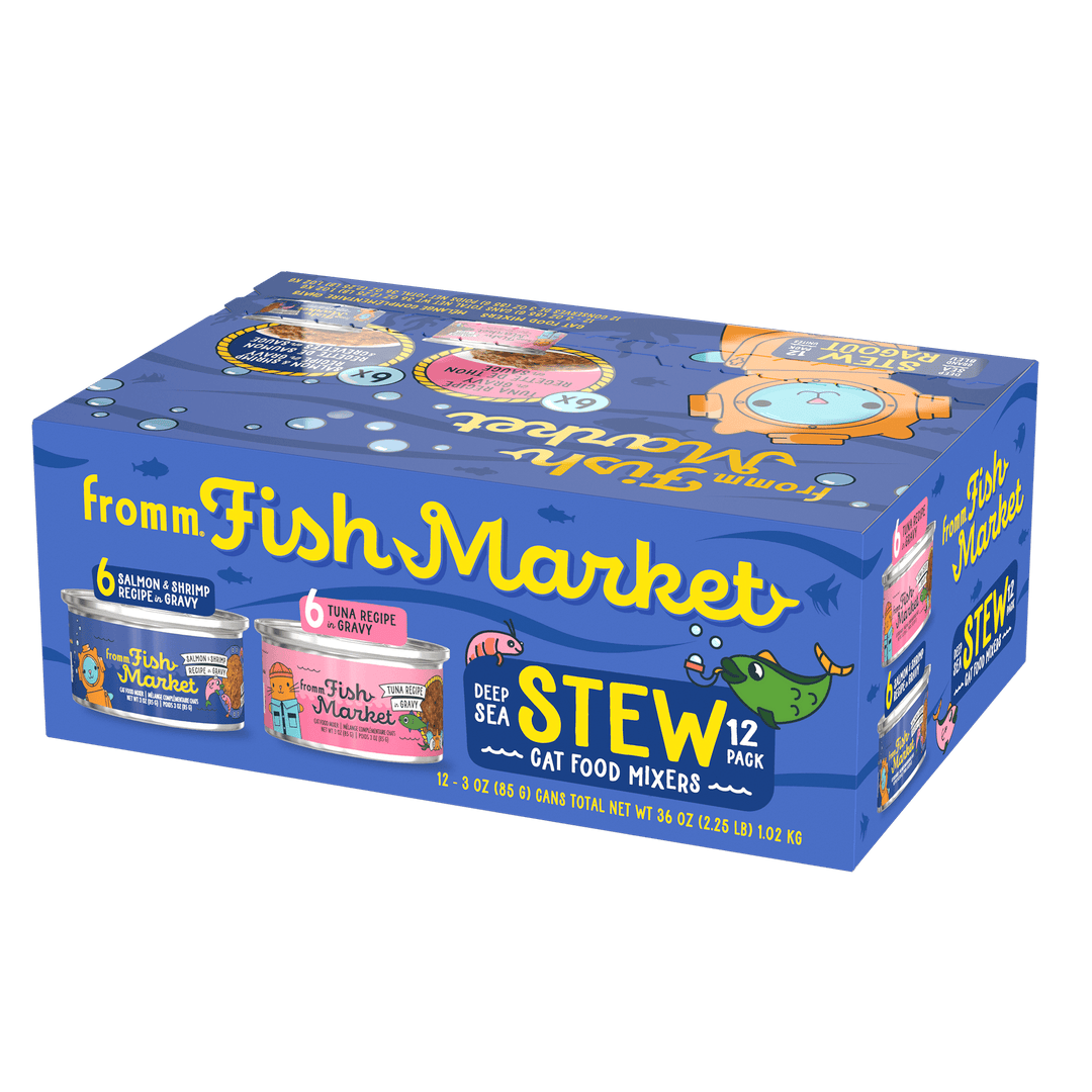 Fromm Fish Market - Chat Ragoût de la Mer - Garniture pour Nourriture pour Chats