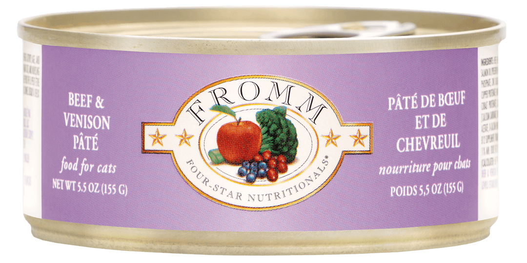 Fromm Four-Star - Chat Adulte Pâté de Boeuf - Nourriture Humide pour Chats