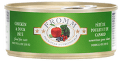 Fromm Four-Star - Chat Adulte Pâté de Poulet et Saumon - Nourriture Humide pour Chats