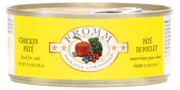 Fromm Four-Star - Chat Adulte Pâté de Poulet, Canard et Saumon - Nourriture Humide pour Chats