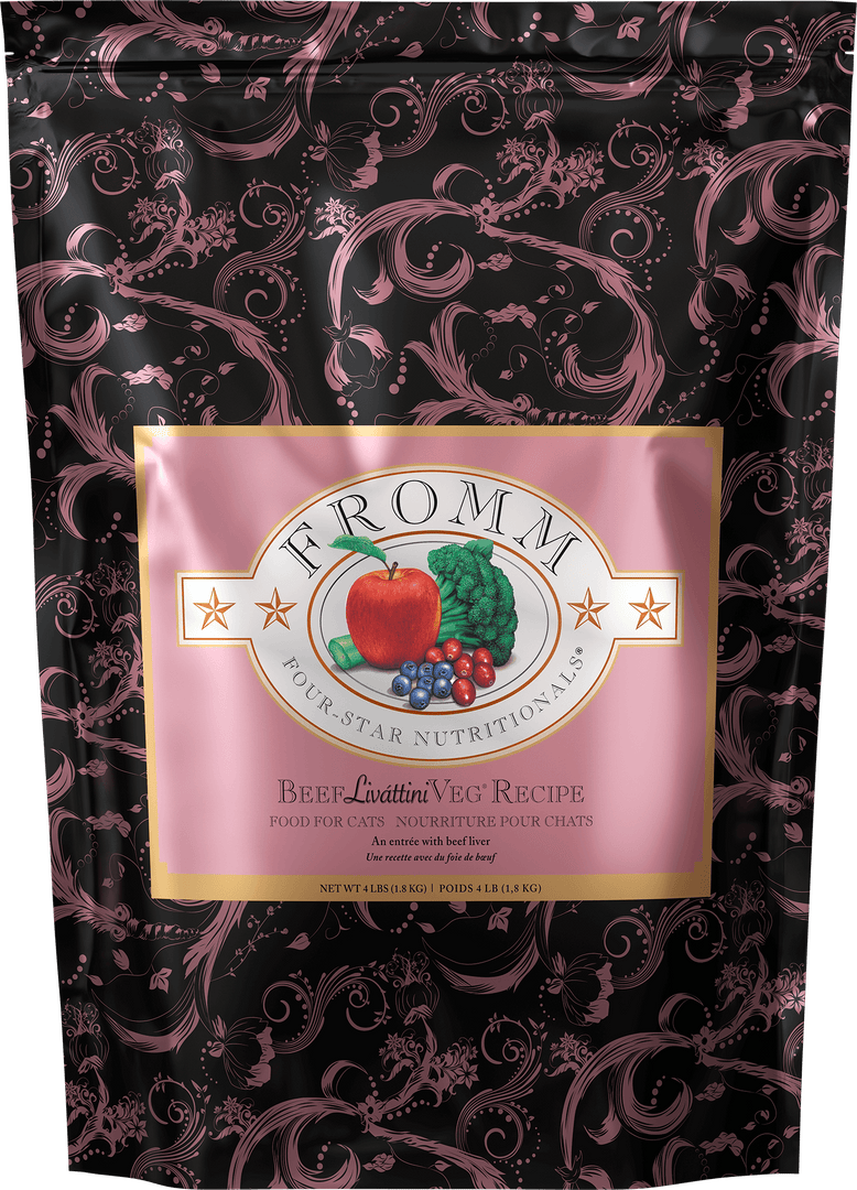 Fromm Four-Star - Chat Boeuf Liváttini - Nourriture Sèche Sans Grains pour Chats