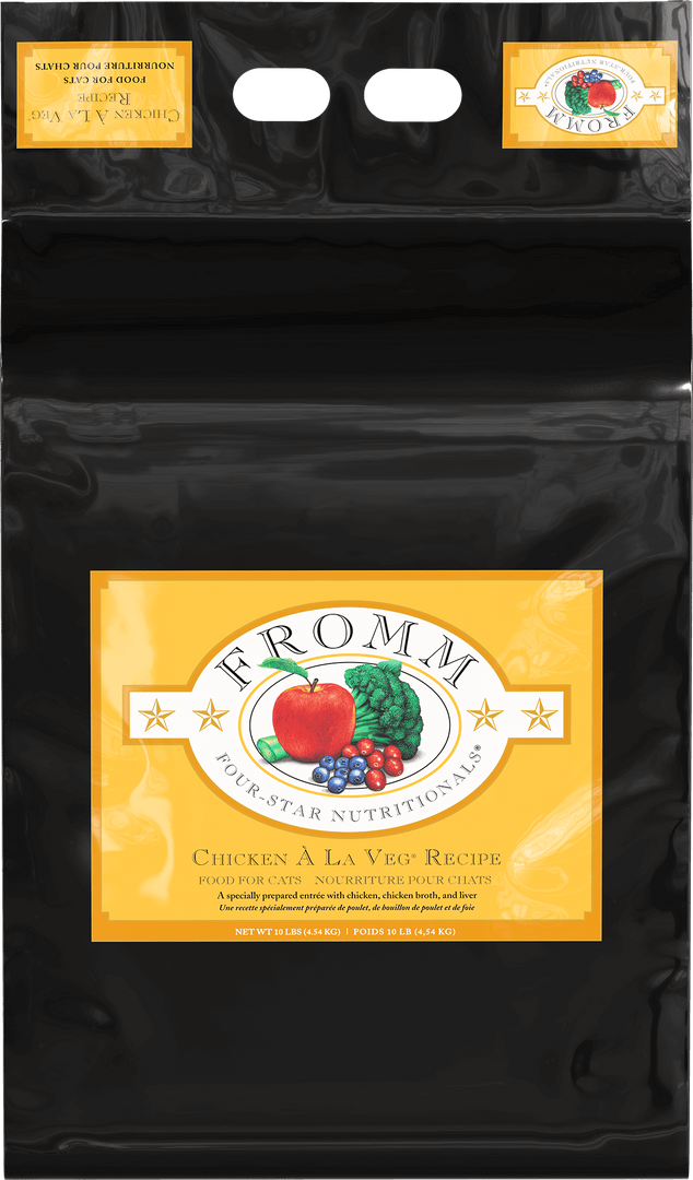 Fromm Four-Star - Chat Poulet À La Veg - Nourriture Sèche pour Chats