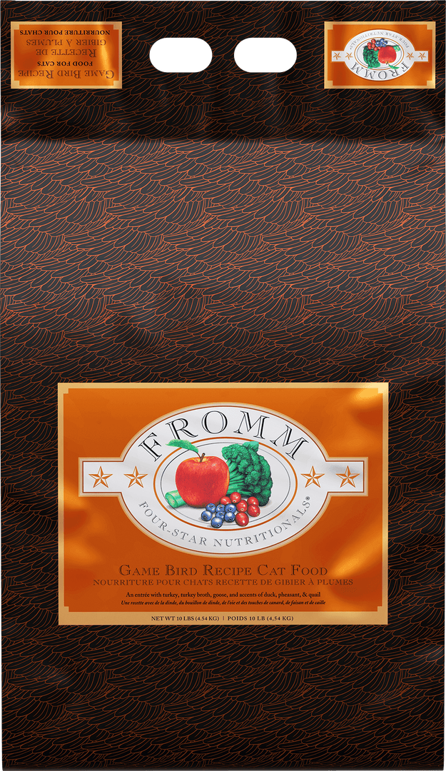 Fromm Four-Star - Chat Gibier à Plumes - Nourriture Sèche Sans Grains pour Chats