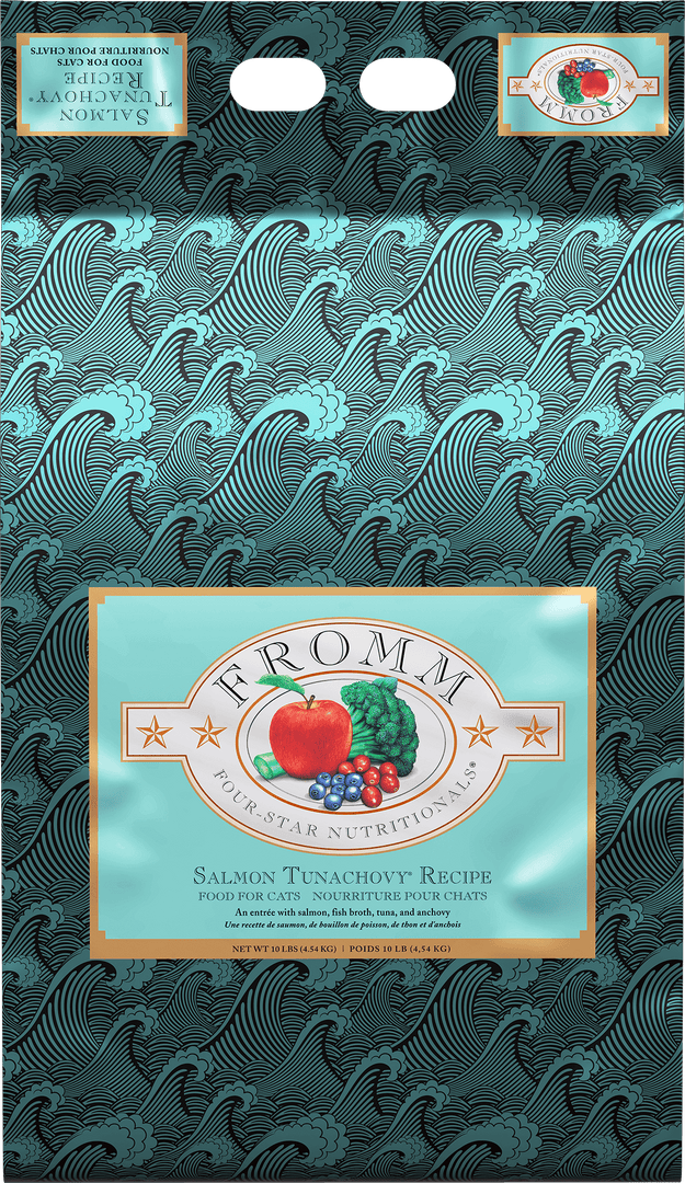 Fromm Four-Star - Chat Saumon Tunachovy - Nourriture Sèche Sans Grains pour Chats