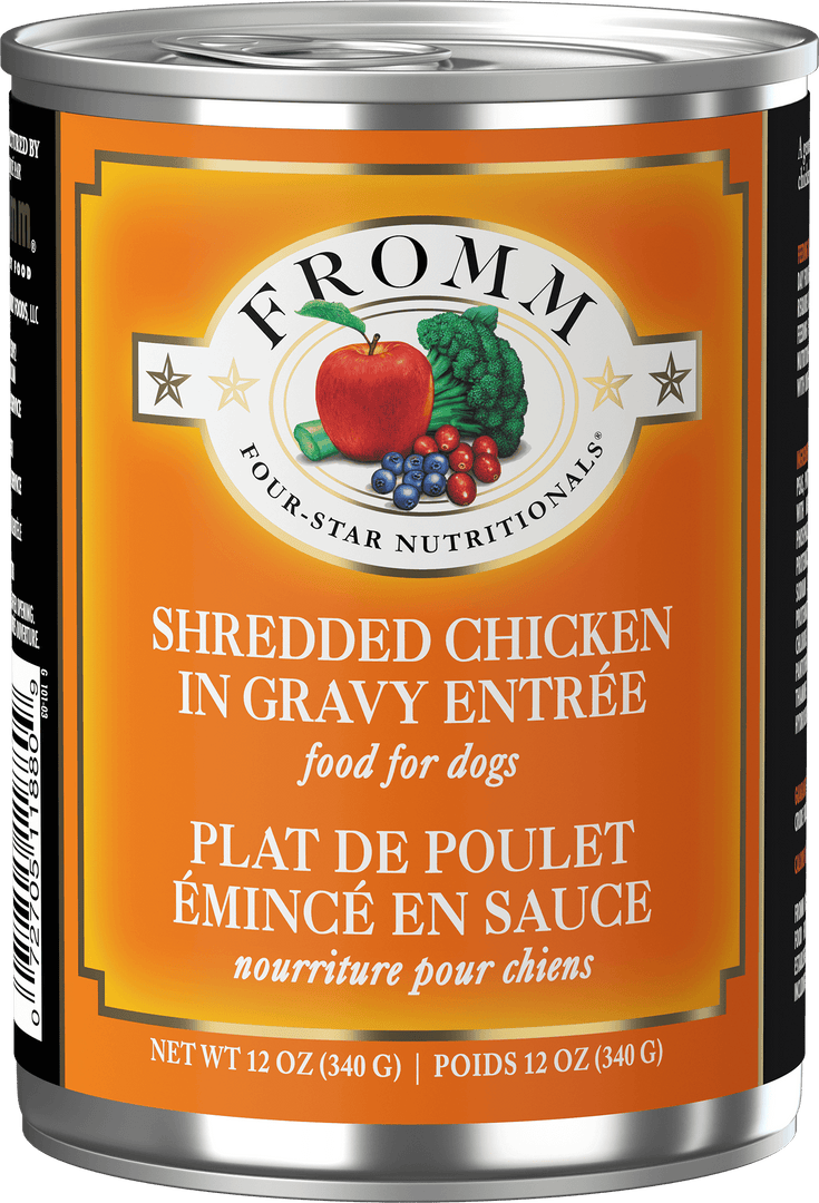 Fromm Four-Star - Chien Porc Émincé en Sauce - Nourriture Humide pour Chiens