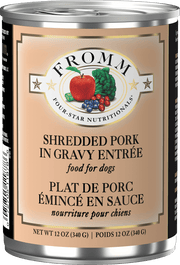 Fromm Four-Star - Plat de Porc Émincé en Sauce - Nourriture Humide pour Chiens