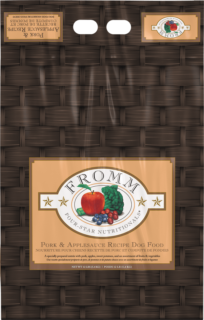 Fromm Four-Star - Chien Porc et Compote de Pommes - Nourriture Sèche pour Chiens