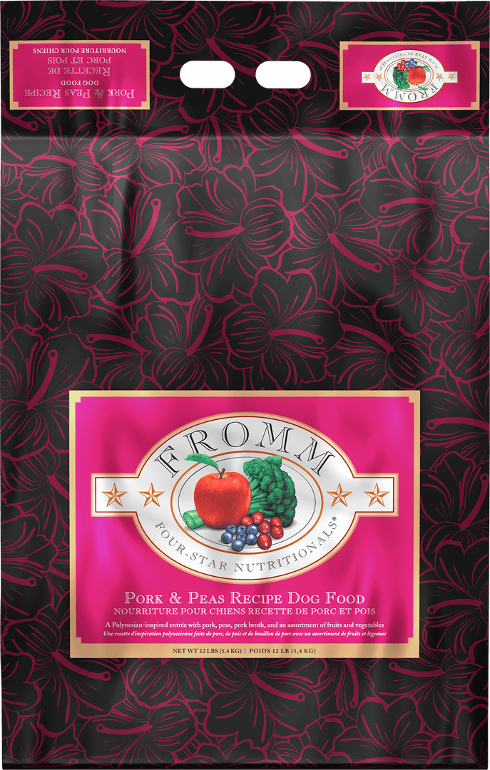 Fromm Four-Star - Chien Porc et Pois - Nourriture Sèche Sans Grains pour Chiens