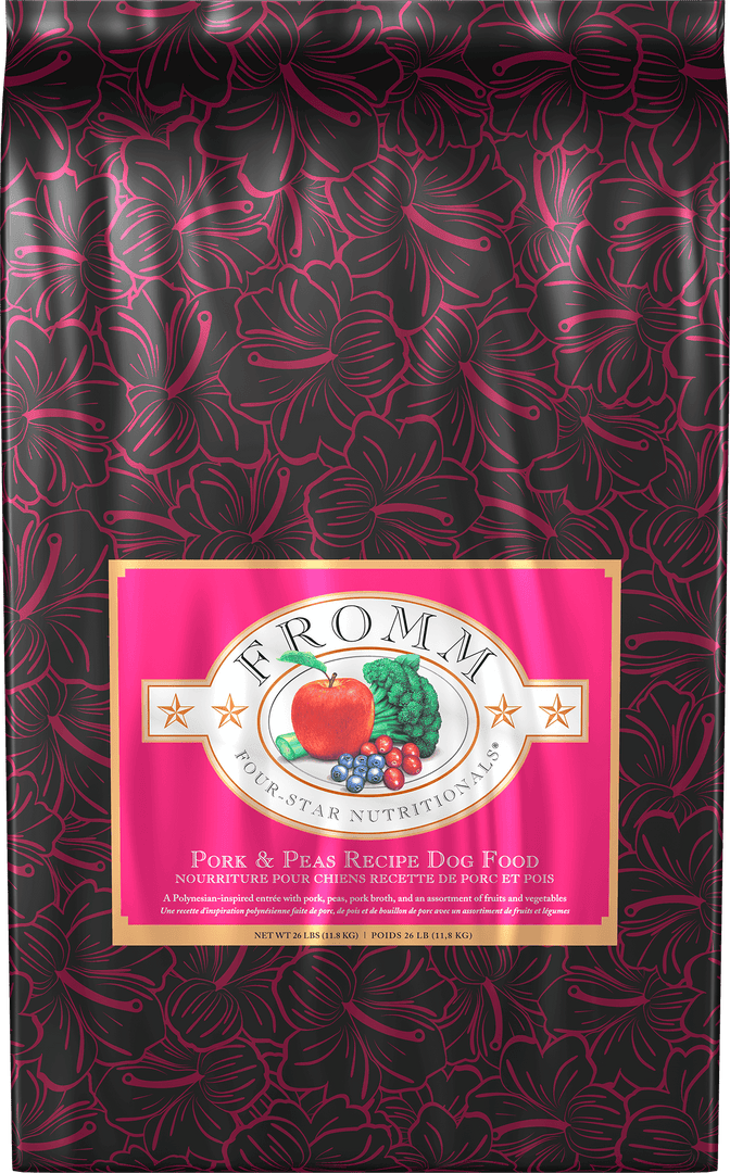 Fromm Four-Star - Chien Porc et Pois - Nourriture Sèche Sans Grains pour Chiens