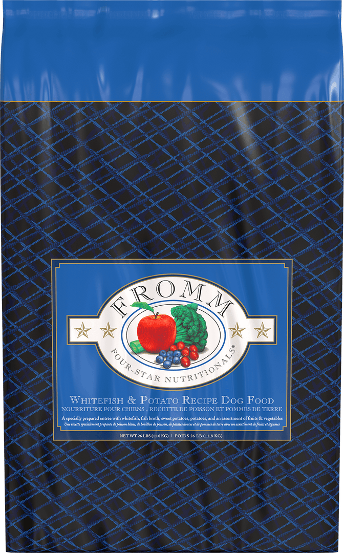 Fromm Four-Star - Chien Poisson Blanc et Pomme de Terre - Nourriture Sèche pour Chiens