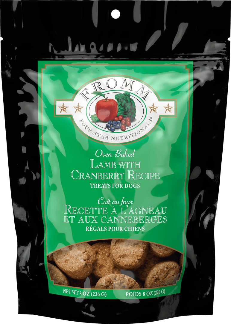 Fromm Four-Star - Parmesan - Gâteries Sans Grains en Biscuits Cuits au Four pour Chiens