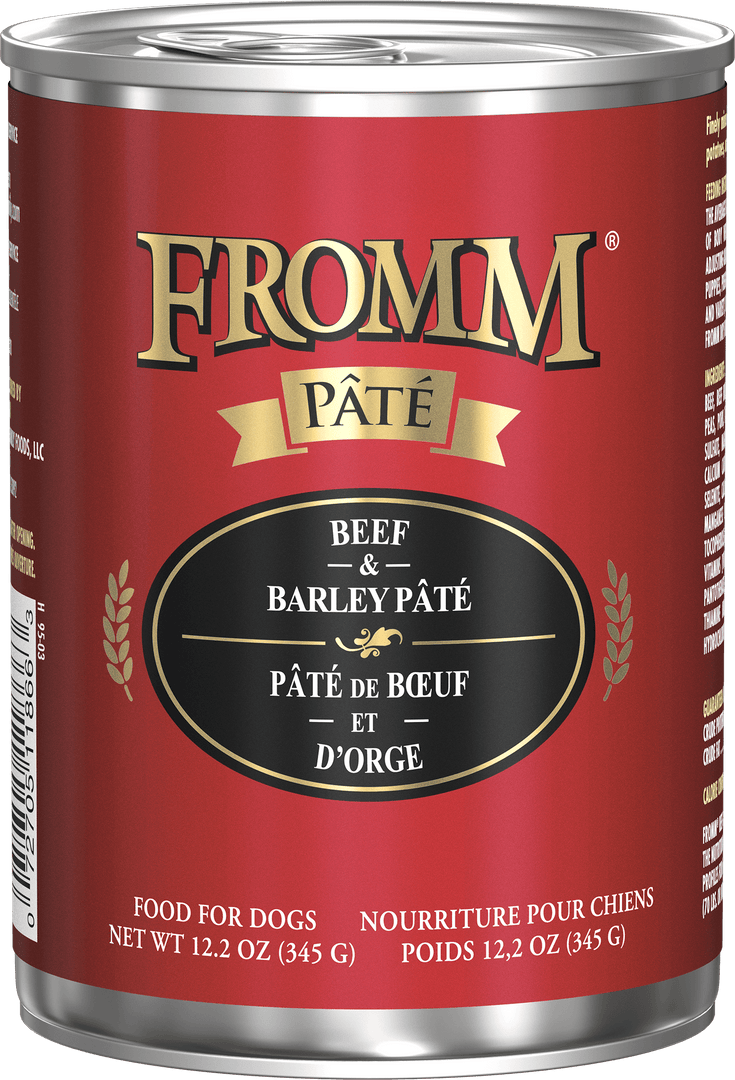 Fromm Gold - Chien Pâté de Boeuf et Patates Douces - Nourriture Humide Sans Grains pour Chiens