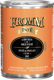 Fromm Gold - Chien Pâté de Poulet et Patates Douces - Nourriture Humide Sans Grains pour Chiens