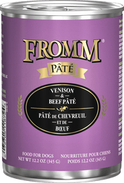 Fromm Gold - Chien Pâté de Chevreuil et Lentilles - Nourriture Humide Sans Grains pour Chiens