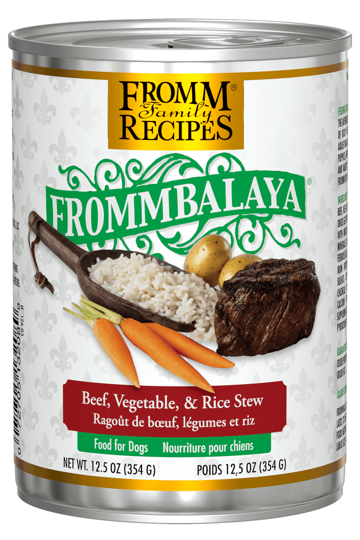 Fromm Frommbalaya - Chien Ragoût de Poulet, Légumes et Riz - Nourriture Humide pour Chiens