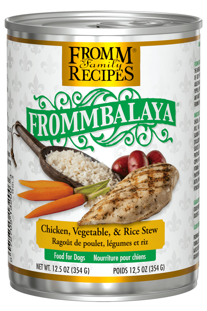 Fromm Frommbalaya - Chien Ragoût d'Agneau, Légumes et Riz - Nourriture Humide pour Chiens
