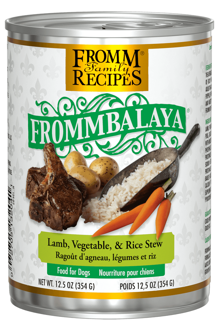 Fromm Frommbalaya - Chien Ragoût de Porc, Légumes et Riz - Nourriture Humide pour Chiens