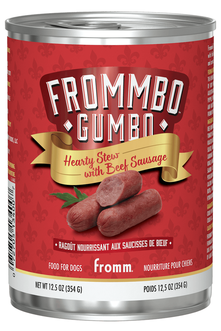 Fromm Frommbo Gumbo - Chien Ragoût de Saucisses de Poulet - Nourriture Humide pour Chiens