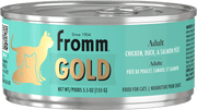 Fromm Gold - Chat Adulte Poids Santé Pâté de Poulet et Canard - Nourriture Humide pour Chats