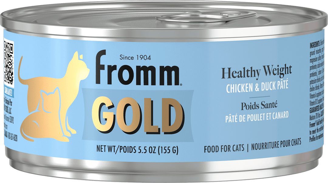 Fromm Gold - Chat d'Intérieur Pâté de Poulet et Saumon - Nourriture Humide pour Chats