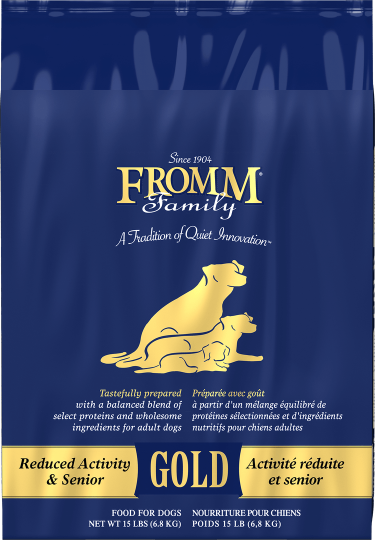 Fromm Gold - Chien Activité Réduite et Sénior - Nourriture Sèche pour Chiens Âgés
