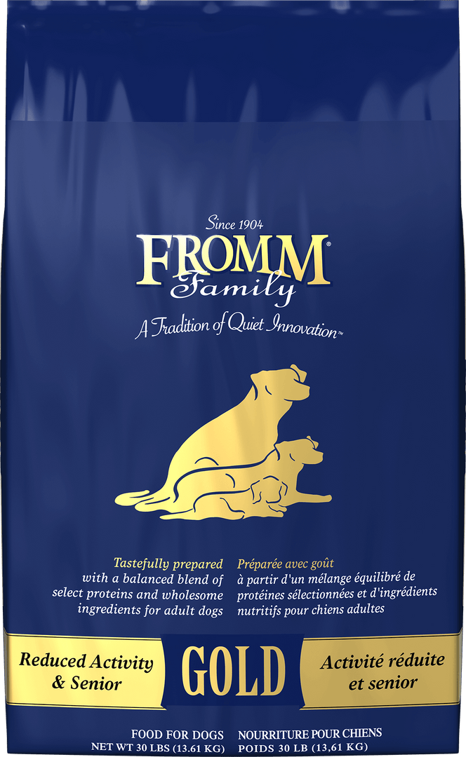 Fromm Gold - Chien Activité Réduite et Sénior - Nourriture Sèche pour Chiens Âgés