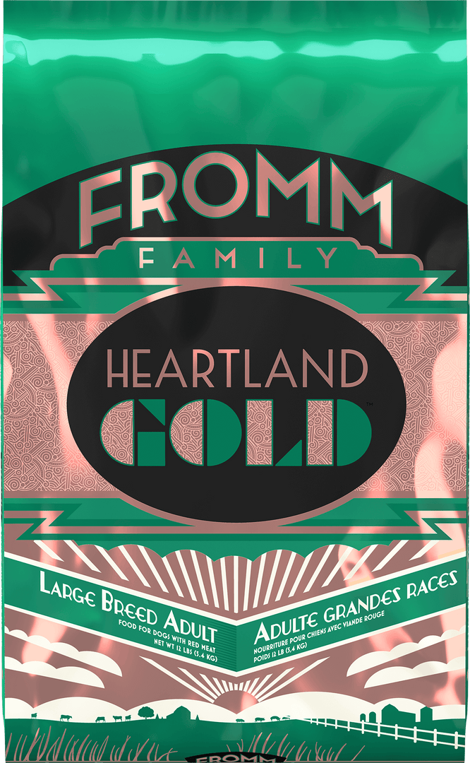 Fromm Heartland Gold - Chien Adulte de Grandes Races - Nourriture Sèche Sans Grains pour Chiens