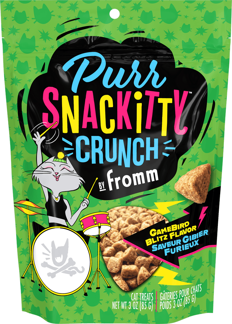 Fromm PurrSnackitty - Saveur de Saumon - Gâteries Tendres pour Chats