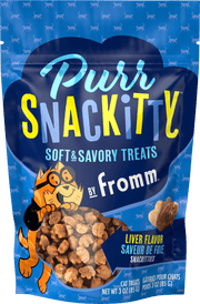 Fromm PurrSnackitty - Saveur de Saumon - Gâteries Tendres pour Chats