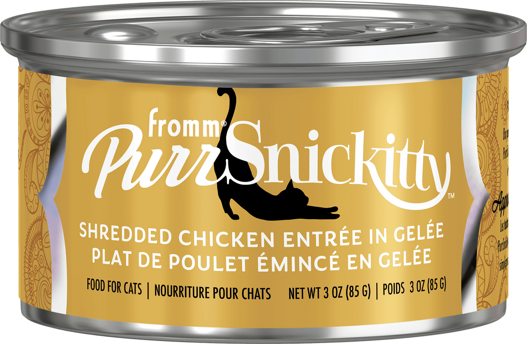 Fromm PurrSnickitty - Chat Adulte Thon & Crevettes en Gelée - Nourriture Humide pour Chats