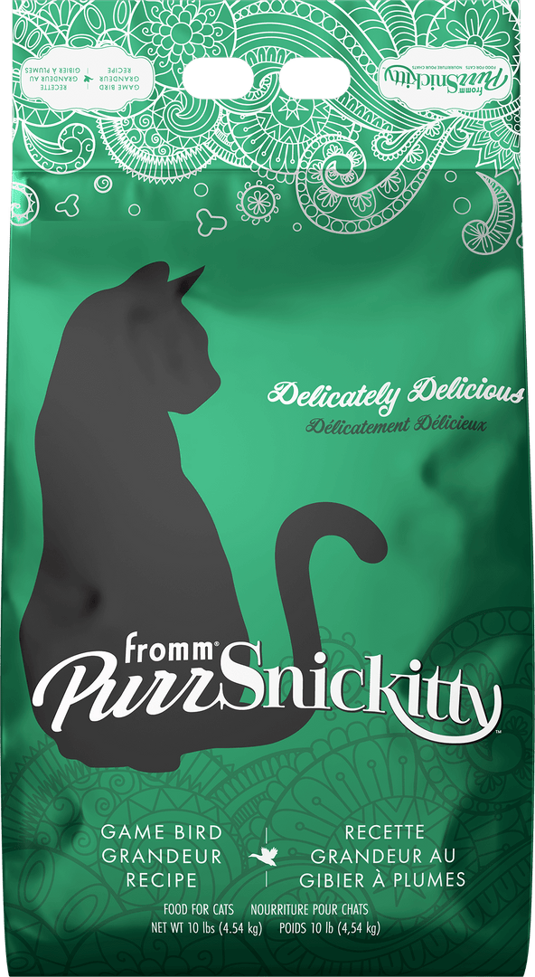 Fromm PurrSnickitty - Chat Grandeur au Gibier à Plumes - Nourriture Sèche pour Chats