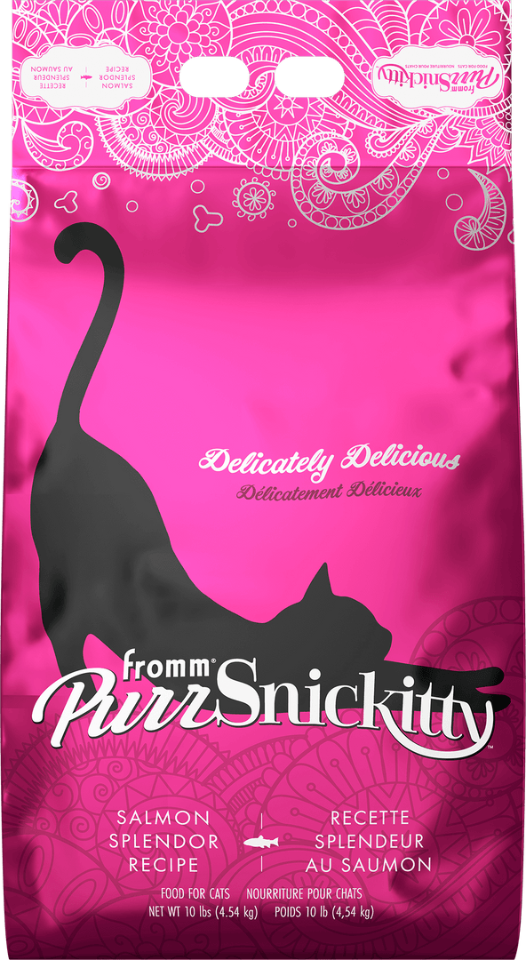 Fromm PurrSnickitty - Chat Splendeur au Saumon - Nourriture Sèche pour Chats