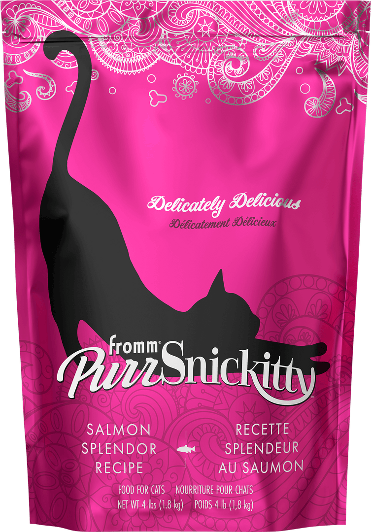 Fromm PurrSnickitty - Chat Splendeur au Saumon - Nourriture Sèche pour Chats