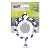 *LW Jouet Oiseaux de Cirque avec Mirroir Violet