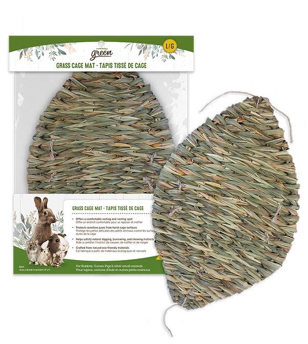 *LW Tapis Tissé de Cage Petits Animaux L
