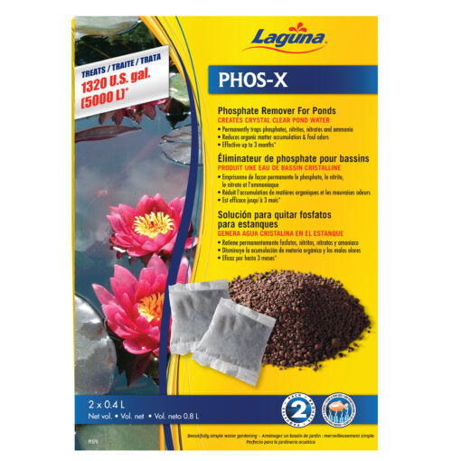 LAGUNA Phosphate Phos-X, Traite Jusqu'à 5,000L