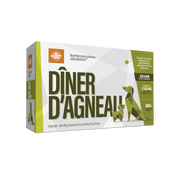 Big Country Raw - Dîner d'Agneau - Nourriture Crue Congelée pour Chiens