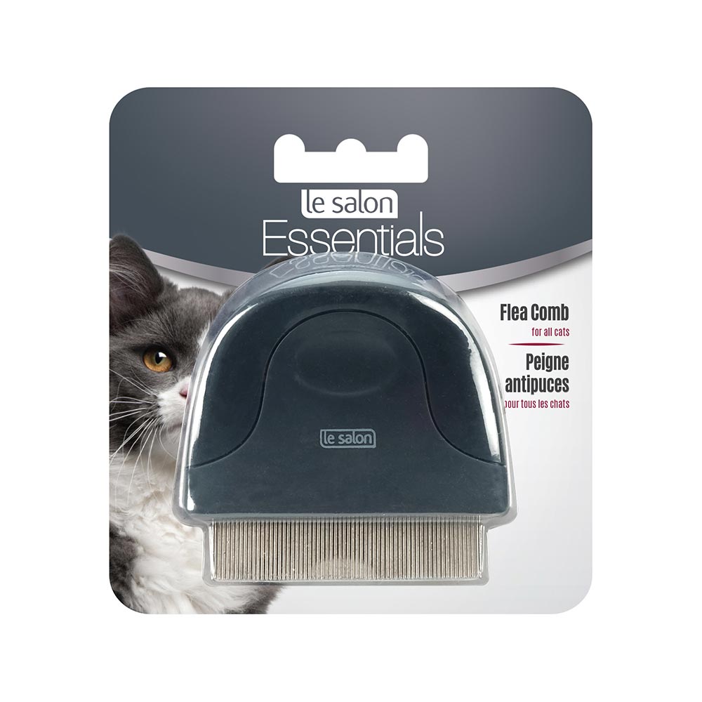 LE SALON ESSENTIALS Chat Peigne Anti-Puces