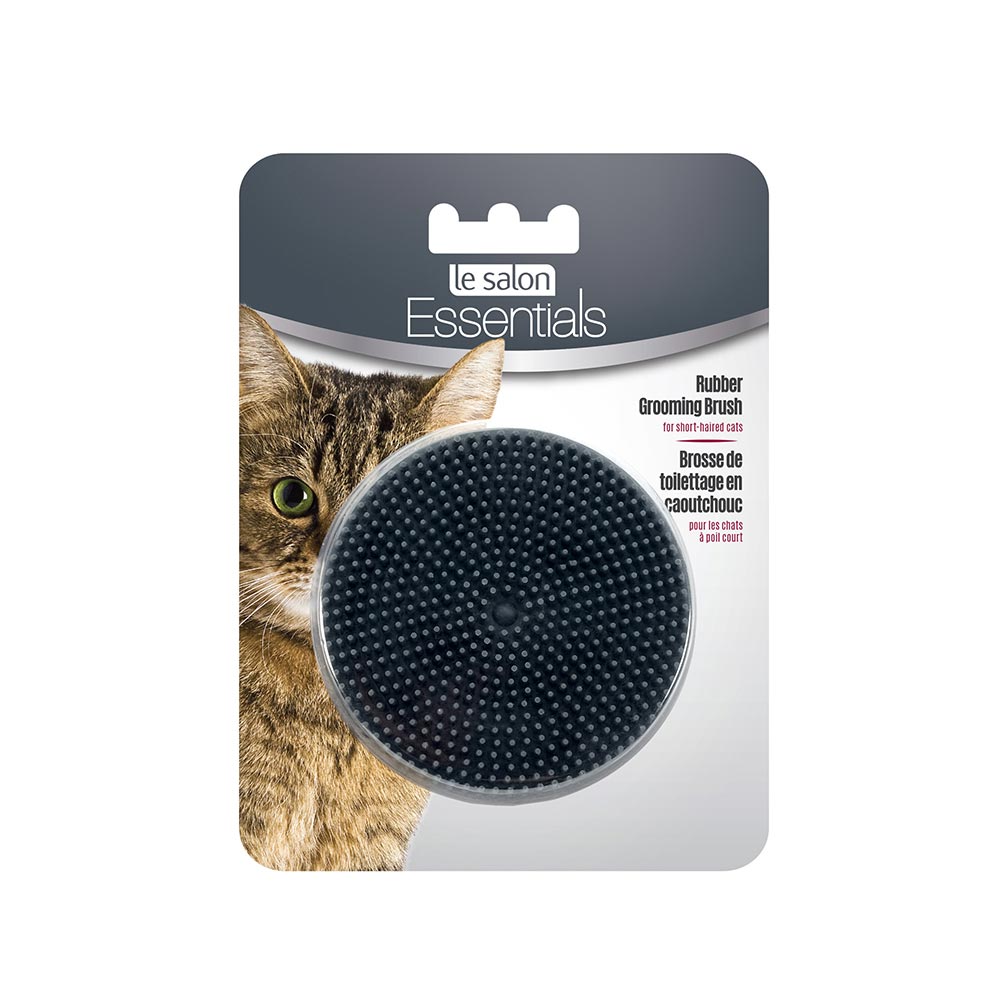 Le Salon Essentials - Brosse Ronde en Caoutchouc - Brosse pour Chats
