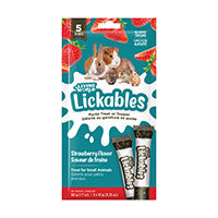 LW Gâteries Rongeur Lickables Fraise 10g