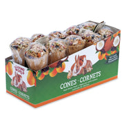 LW Gâteries Rongeur Cornets Fruits 40g